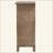Solid Wood Accent Cabinet With Unique Patterned Doors And Ample Storage, Perfect For Stylish And Functional Home Organization.