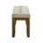1Pc Tufted Upholstered Bench