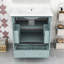Ensemble de meuble-lavabo simple autoportant avec lavabo en céramique Kidd Modern-401515637