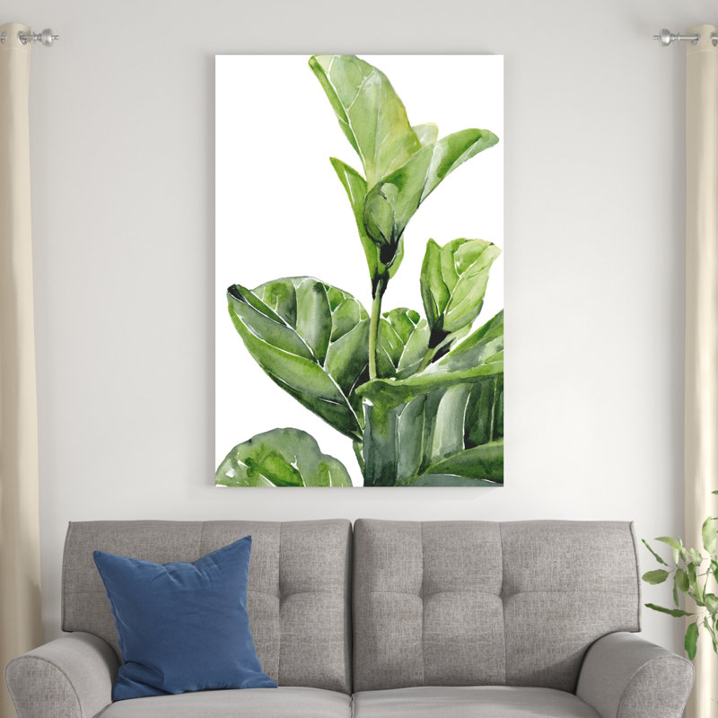 Fiddle Fig I, H 48 po x l 32 po x P 1,25 po