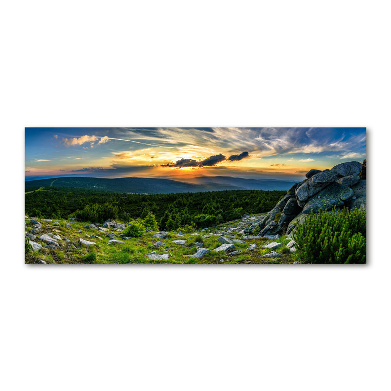 Mountain Panorama - Wrapped Canvas Print