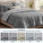 Best Seller Bedsure Comforter Set Reversible Bedding for All Seasons-89GSM-122271447-122271444