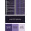 Tapis géométrique noir / mauve-1118948269