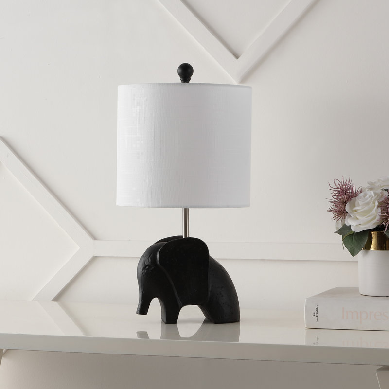Alayn Resin Novelty Lamp, Black