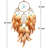 Big Brown Dream Catcher Wall Decor