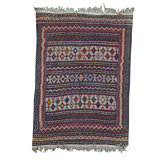 Afghan Wool Geometric Area Rug
