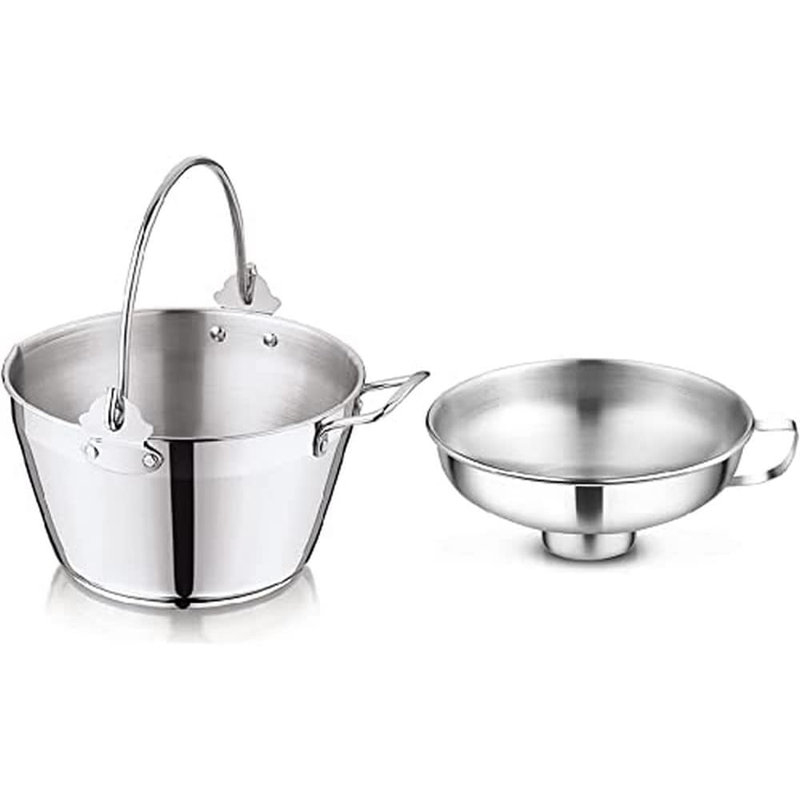 Rebrilliant Benedetti 8.98L Stainless Steel Stock Pot