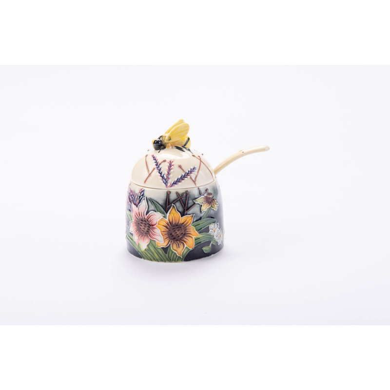 Linnea Ceramic Honey Pot