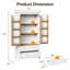 Garde-manger 70 po de hauteur