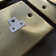 Satin Brass 1 Gang 20A Ingot DP Switch With Flex With Neon