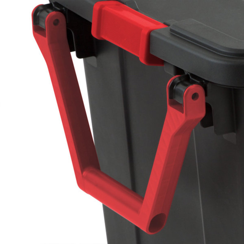 Plastic Storage Bin Set, 4 Pack