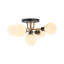 Wetumpka 5-Light Industrial Glass Globe Semi Flush Mount Ceiling Light-2135902044