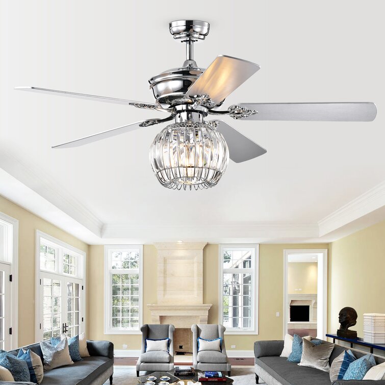 House of Hampton® Pitman 52'' Ceiling Fan with Light Kit & Reviews ...