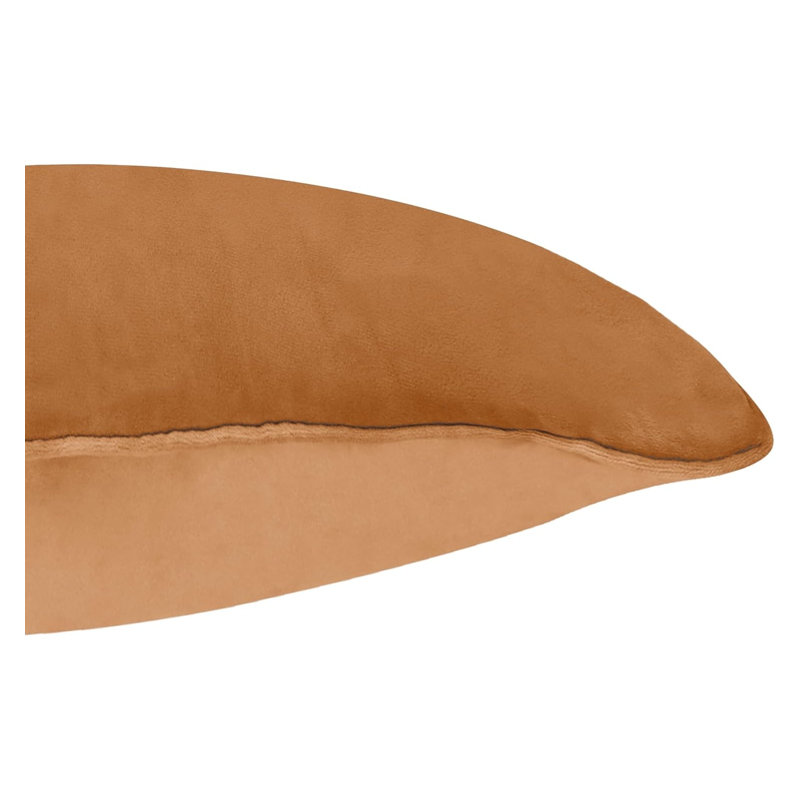 Inserts décoratifs en duvet d'oie en duvet synthétique Alha - hypoallergénique, prêt à l'emploi, ensemble de 2, Derby brun