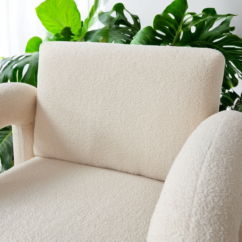 Fauteuil rembourré Mid-Century