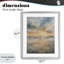 «Coastal Sunset over Gentle Waves», reproduction sous verre encadrée, design par Petal Prints Design-130826081-130826082