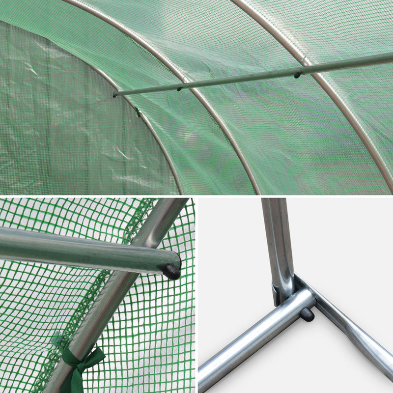 Cantril 9.8 Ft W x 9.8 Ft D Greenhouse