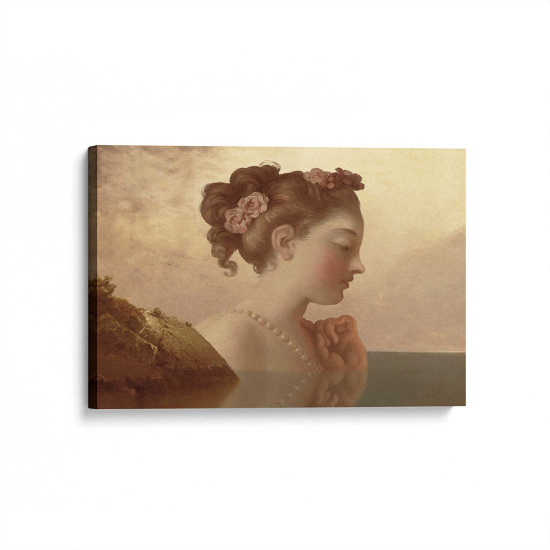 «Reflection Pool I» par Grace Popp, reproduction d'art sur toile, H 12 po x l 18 po