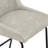 26" Upholstered Bar & Counter Stool With Back, Available in Leather or Linen-1222782943