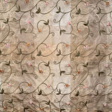Caroline Fabric | Embroidered Floral Silk Fabric | Drapery & Curtain Fabric