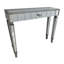 Margarita 91cm Glass Top Console Table
