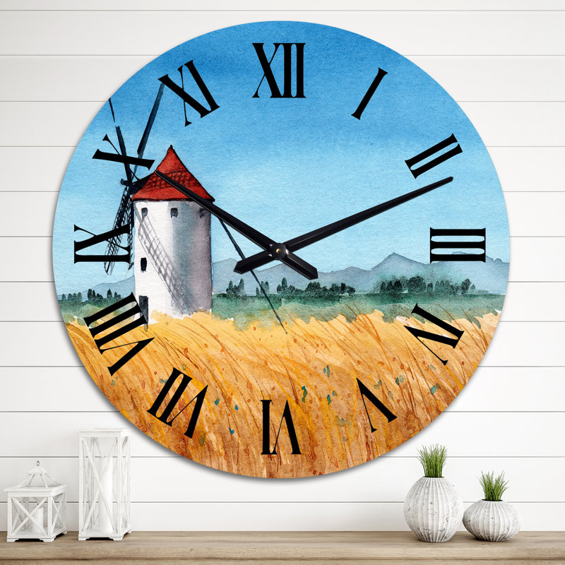 Horloge murale surdimensionnée, Grand