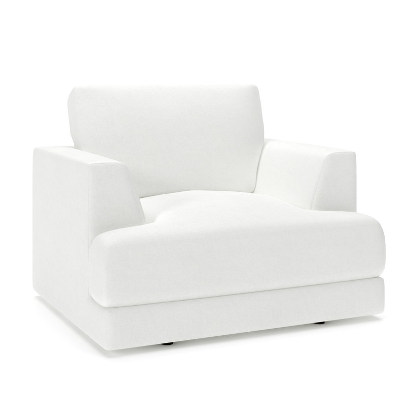 Laguna Upholstered Accent Chair, John Flour Performance Linen Blend