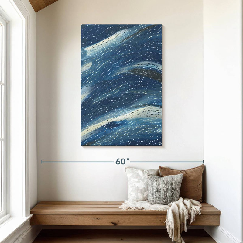 Avery Amagansett Blues Abstract I, H 45 po x l 30 po