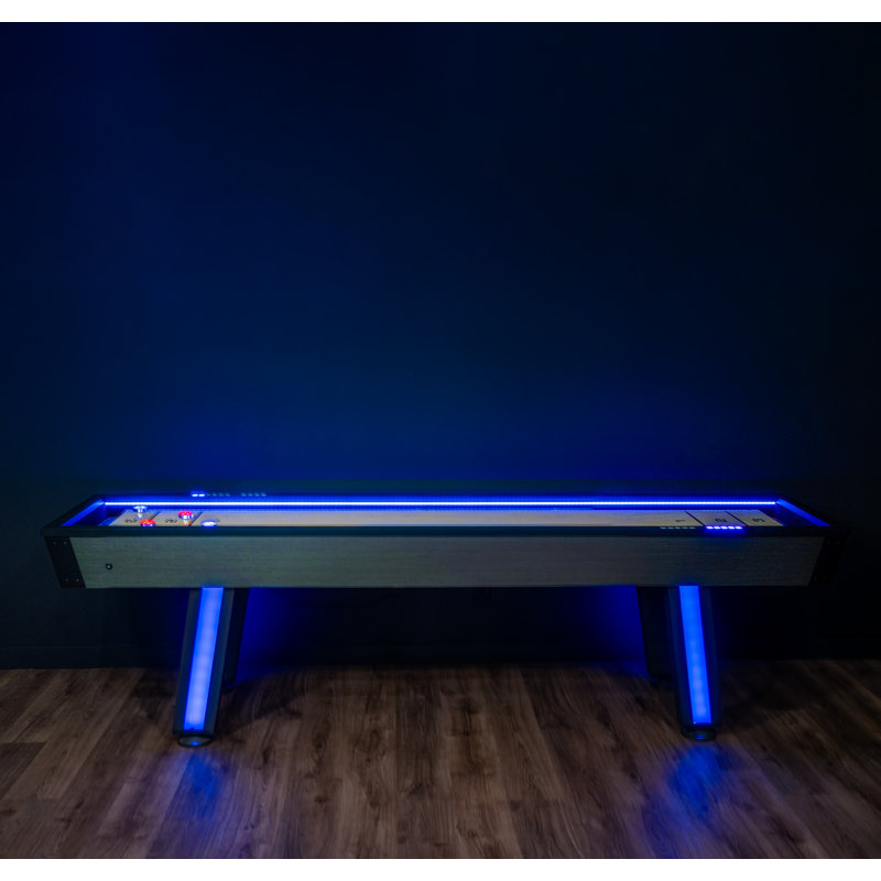 Atomic 9' LED Shuffleboard Table