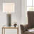 Ribbed Ceramic Table Lamp