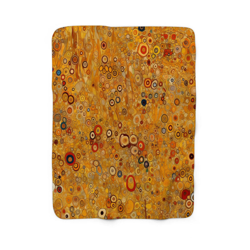  Couverture luxueuse à tapisserie florale, L 60 po x L 80 po