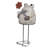 24"H Frog with Flower Garden Statue