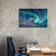 «Aurora Borealis In Norvège Green» par Epic Portfolio, estampe numérique sur toile-397672302