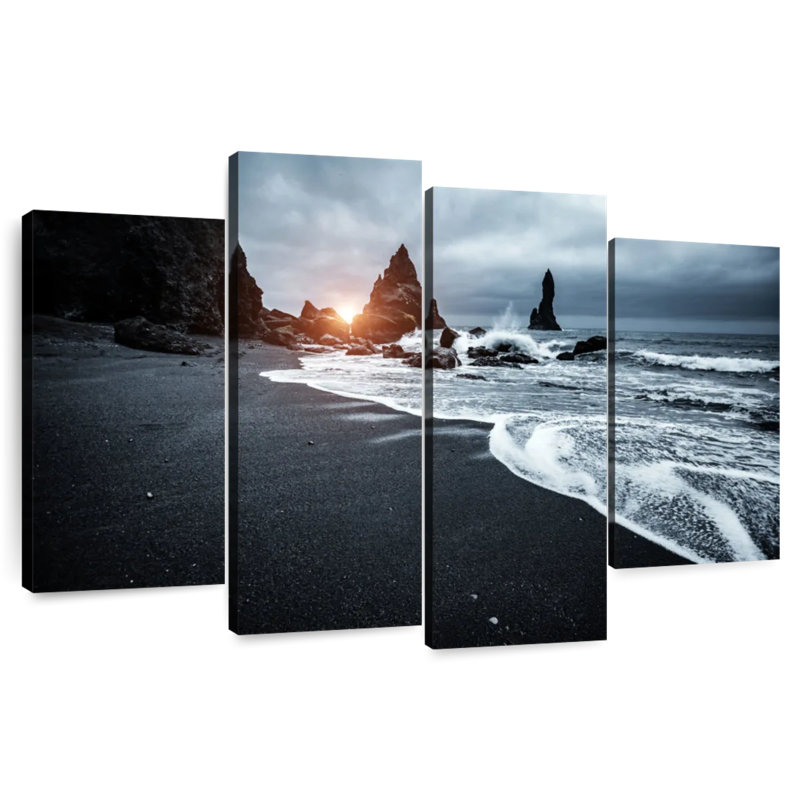 Gillard Reynisfjara sable noir Gillard, H 22 po x l 36 po