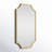 Toretto Metal Scalloped Wall Mirror-1841163059