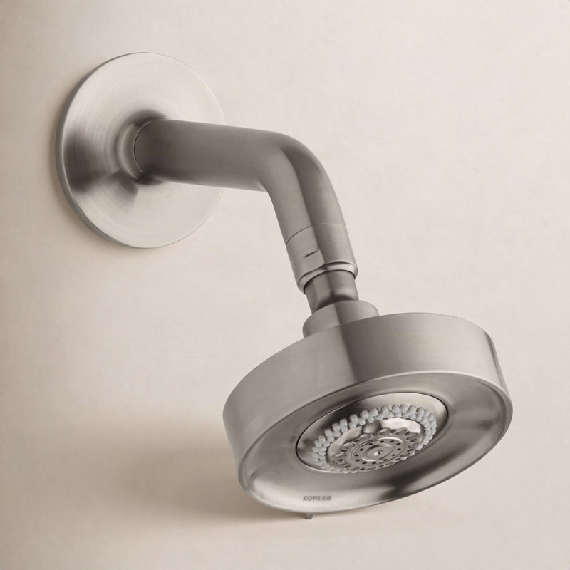 Purist 2.5 GPM Multifunction Wall-Mount Shower Head, Vibrant Brushed Nickel