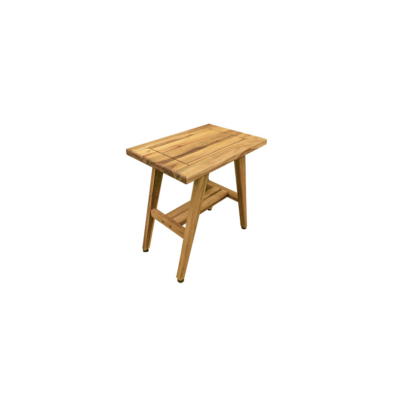 18'' W Teak Shower Bench