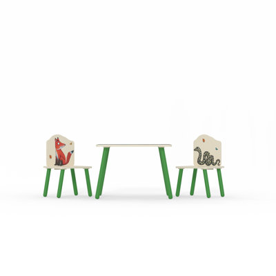 The Gruffalo 3 Piece Square Play Or Activity Table and Chair Set