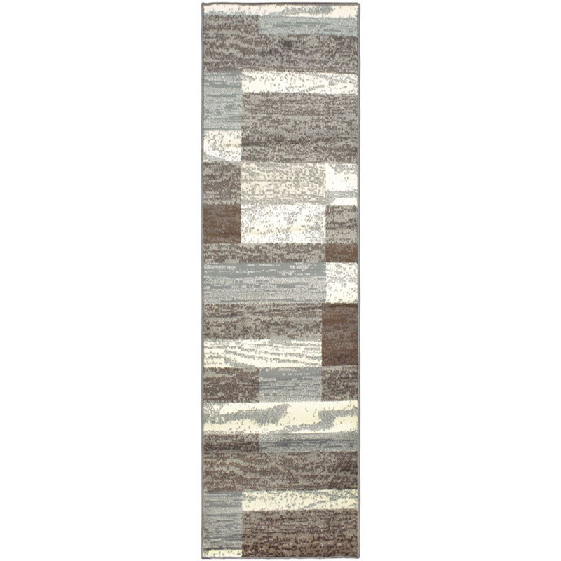 Tiza Wool Patchwork Indoor Rug, Square 8'
