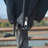 Black Waterproof Umbrella Cover – 47X200cm With Zipper, Spring Buckle, Sealed Seams, PVC Coated Polyester Fabric