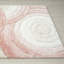 Tapis rose à motif géométrique Koo-51099966
