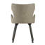 Fauteuil à oreilles en tissu Avril-841329561