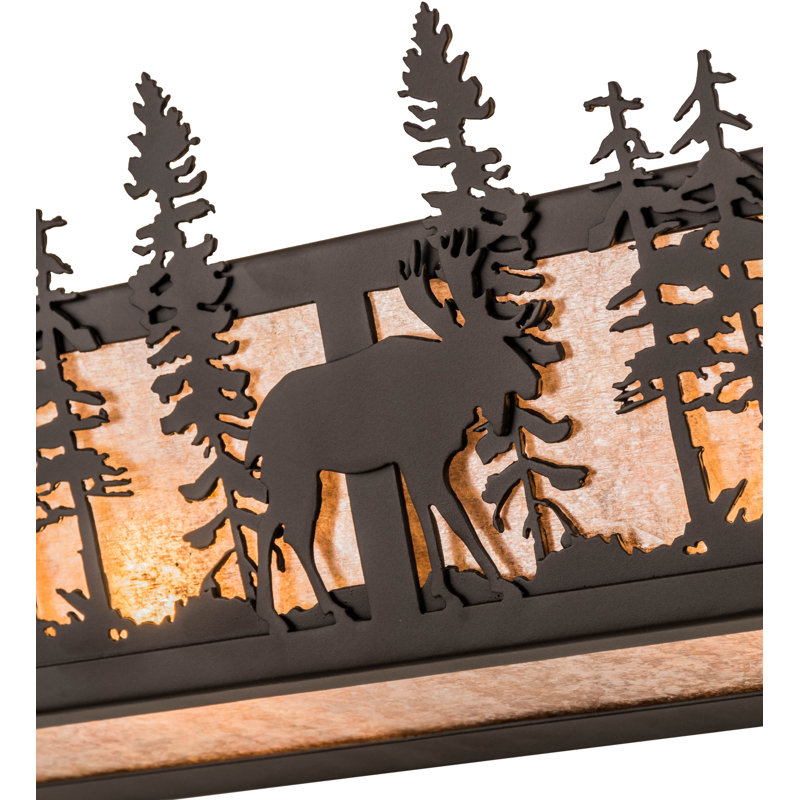 Rustic Lodge 4 - Light Bath Bar