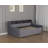 Twin Size Daybed With Trundle,LED Light & Charging Station