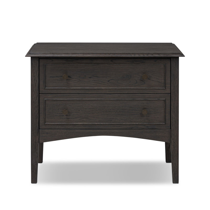 Table de chevet Kipp Orcutt, Noir, noir, noir, noir