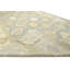 Tapis oriental bleu / gris / crème / or Oushak Chobi