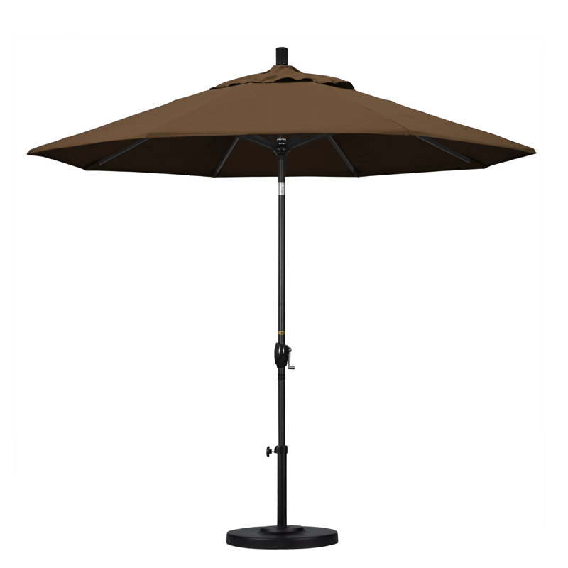 Parasol de marché 9 pi Iuka, Cacao
