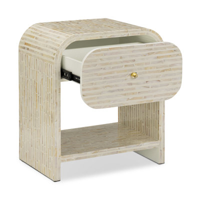 Table de chevet en nacre Borno