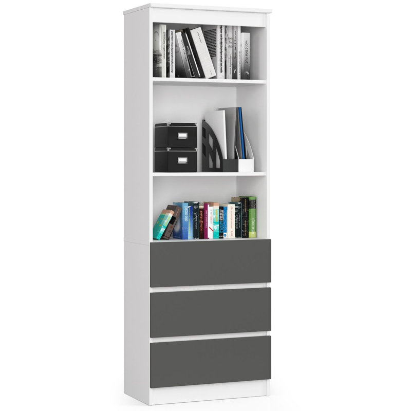 Austi 180cm H x 60cm W Standard Bookcase