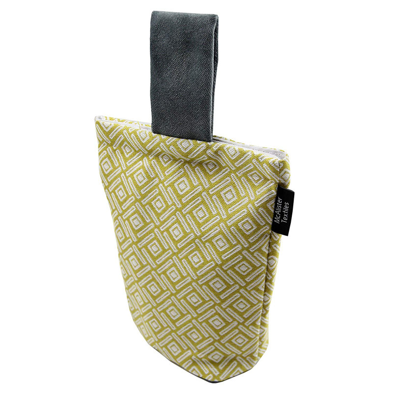 Zebedee Door Wedge, Yellow/Dark Grey